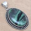 Pendant Ruby Zoisite Gemstone Handmade Gift For Her Silver Jewelry 2"