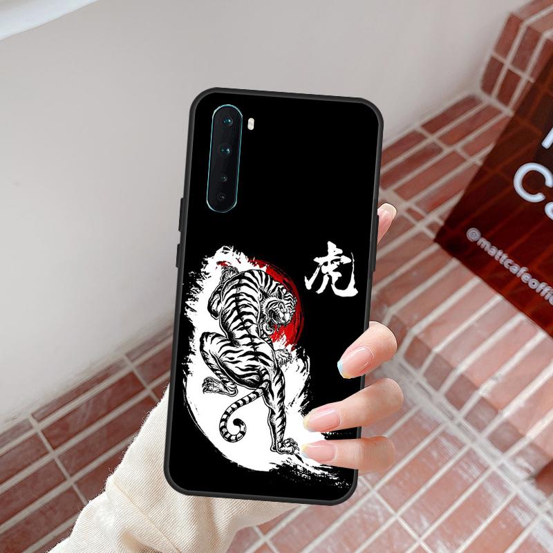 Japanese Tiger Case For OnePlus Nord 5 CE 2 3 4 Lite N20 N30 OnePlus 15 13 12 11 10R 13R 10T 13T 12R Cover