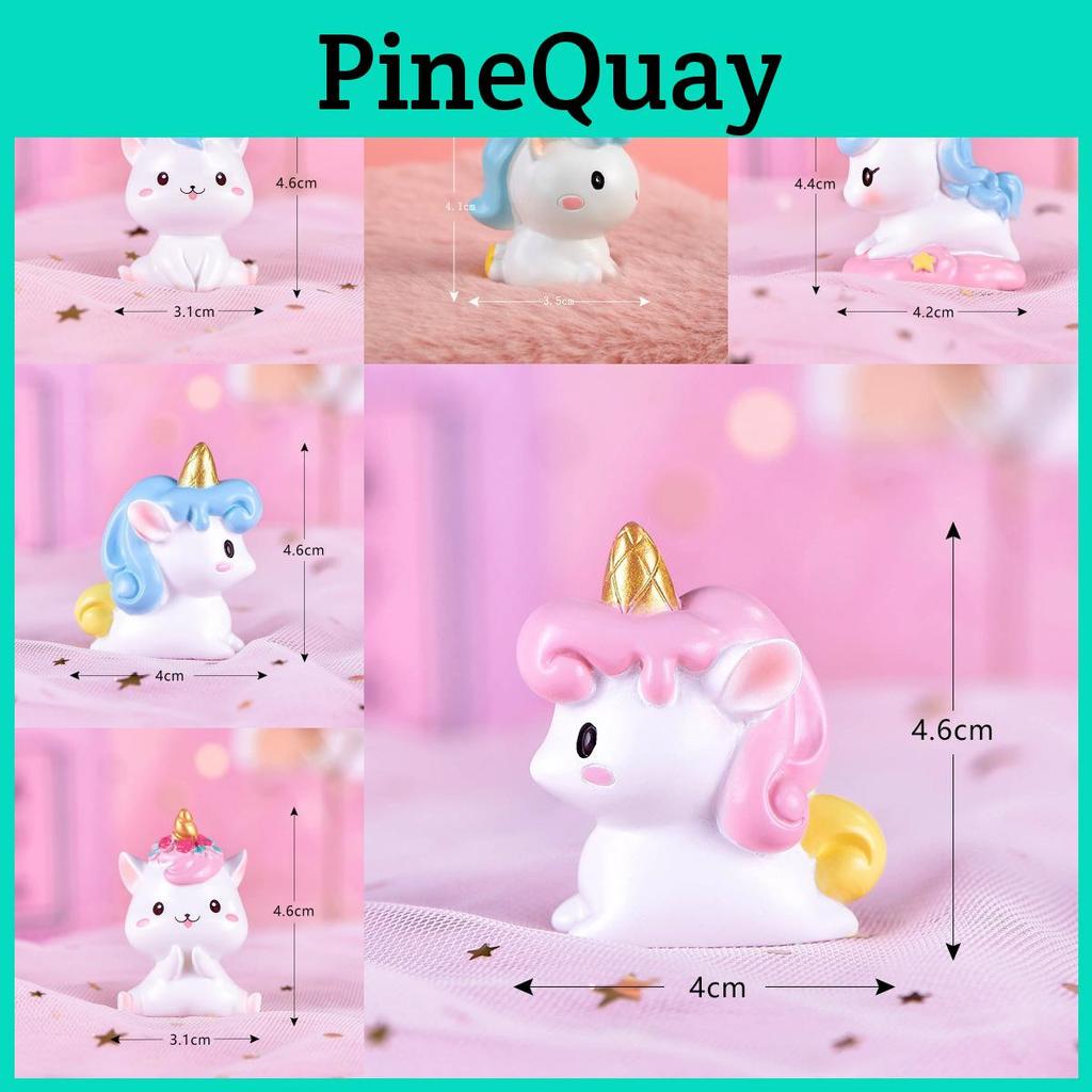 Sweet And Colorful Unicorn Resin Decor For Kids' Rooms Home Decor Desk Decoration
