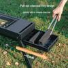 Portable Folding Barbecue Stove for Camping and Picnics