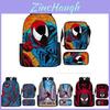 Marvel Spiderman Kids Backpack Oxford Fabric Breathable Lightweight For School Essentials Boys Girls