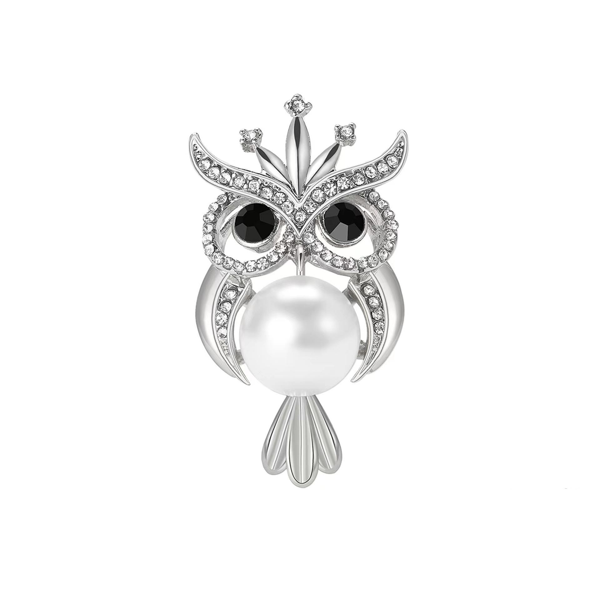 

Милая брошь в виде совы, высококачественная женская нишевая дизайнерская брошь Sense Pin, креативная брошь для одежды с аксессуарами