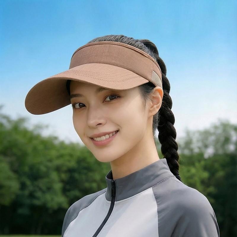 Summer Sun Protection Hat With Adjustable Fit For Outdoor Cycling And Running