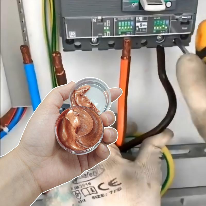 Kupferleitfett für Kfz-Kabelbaum-Batterieklemmen Korrosionsschutz Hochtemperatur- & Wasserdichtes Schmiermittel