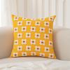 Daisy Towel Embroidered Pillow Modern Simple Home Decoration Pillow Case Living Room Solid Color Sofa Cushion Pillow