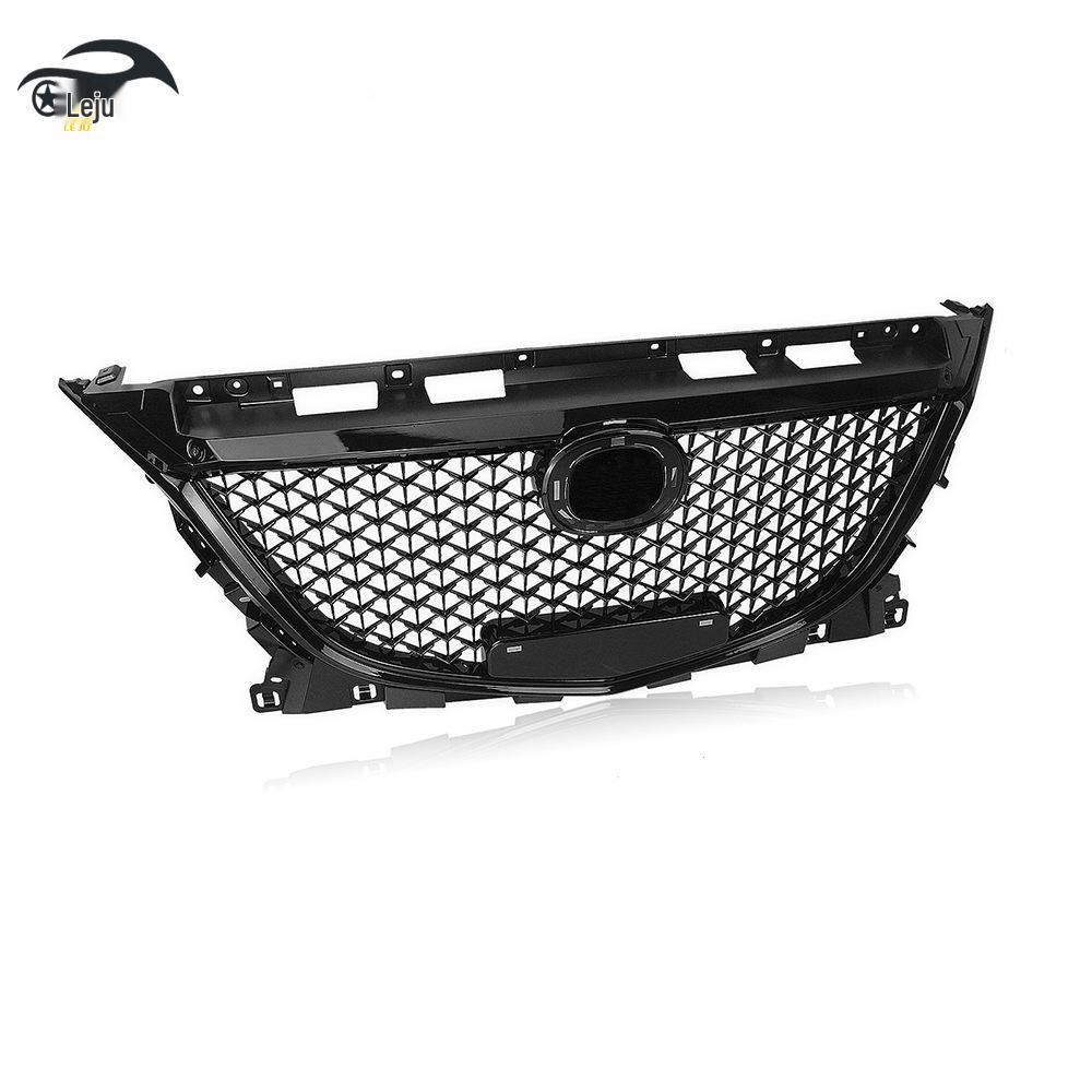

Glossy Black Star Front Grille for 2014-2016 Mazda 3 Axela чорний