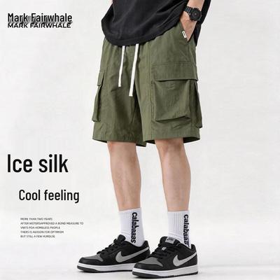 Herren Arbeitsshorts aus Eis-Seide