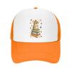Whimsical Forest Mouse Study Time Mesh Baseball Cap Casual Hat Outdoor  For Womens Unisex FeUnisex