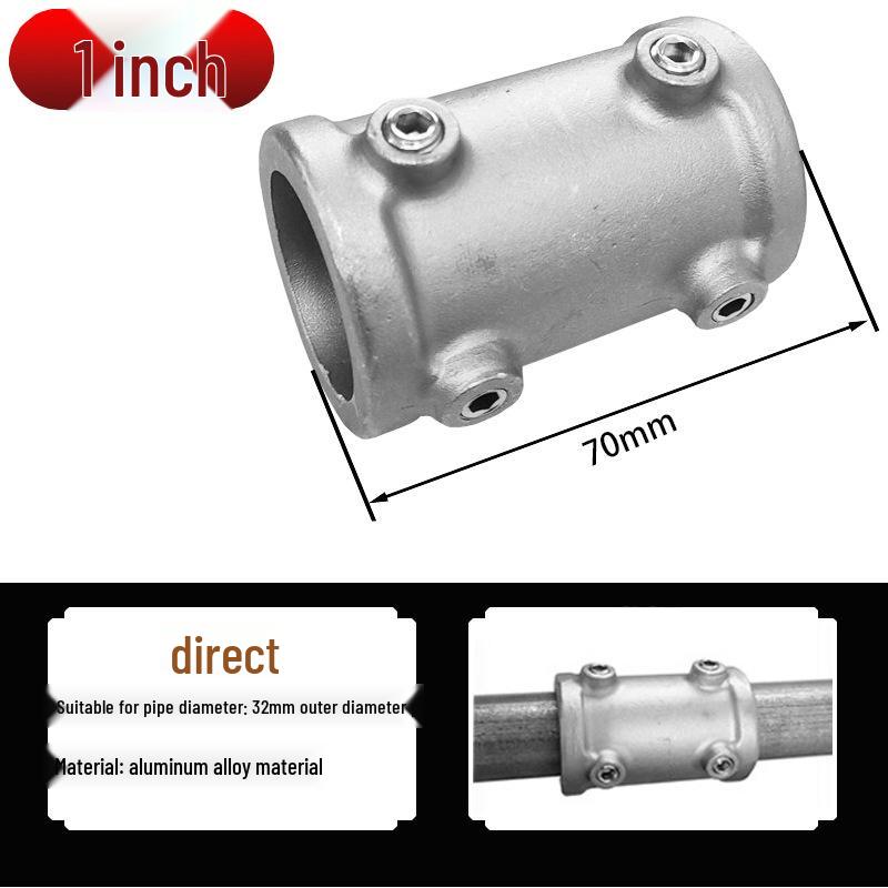 20/25/32mm Stahlrohrverbinder: Verzinkter 6-Punkt Rundbogen-Verbindungsbefestiger