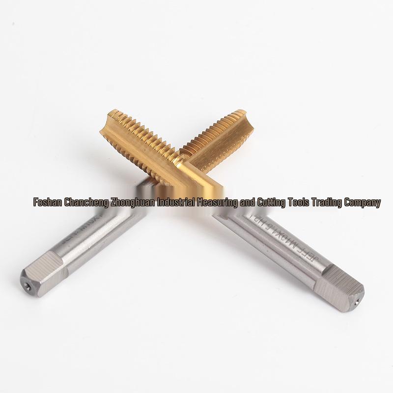 High Hardness Titanium-Coated Stainless Steel Machine Taps for Durable Performance