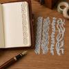 4PCS Cutter Mold, Flowers Plants And Vines Shape Cutting Dies, Sharp Carbon Steel Cut Stencils, for Scrapbooking And Card Making