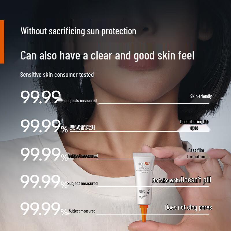 Geoskin City Series Lightweight Hydrating Physical Sunscreen SPF50+ PA+++