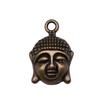 Buddha Statues Charms Multi Color Alloy Pendants For Spiritual Zen Jewelry Making