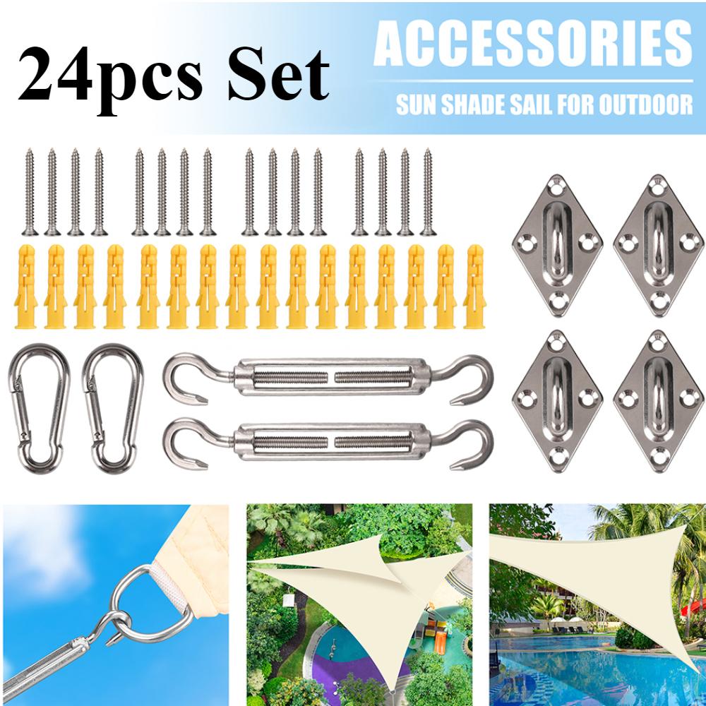 5x5x5/3x3x3M/2x2x2M Waterproof Triangle Sun Shade Sail Canopy For Outdoor Garden Patio Backyard Camping Tents Pool Shade Cloth