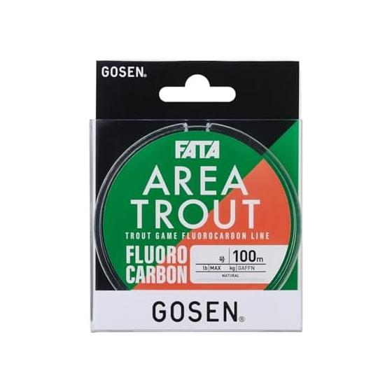 Gosen FATA Area Trout Fluorocarbon 100m Natural