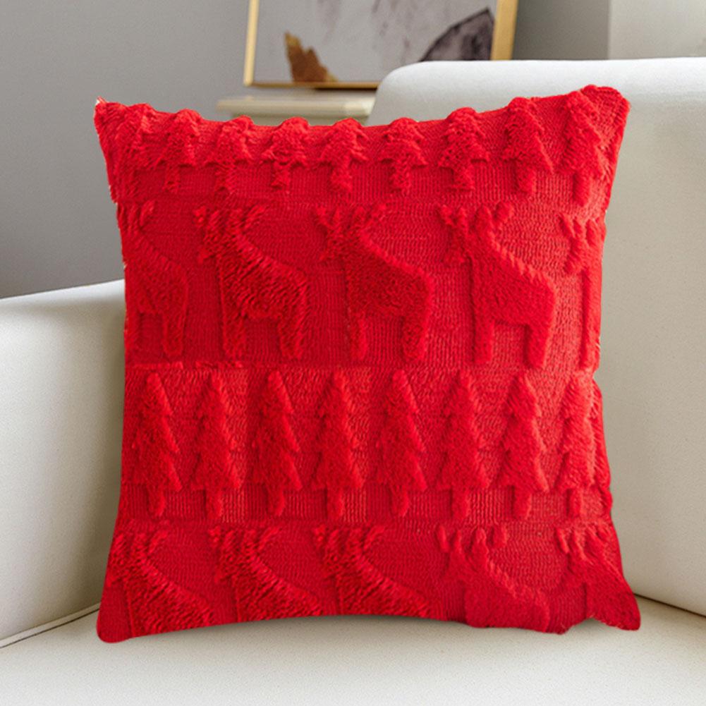 Christmas Car Cushions for Decorative Sofa 45X45CM Christmas Tree Throw Pillow Cover Winter Holiday Christmas Decor for Home