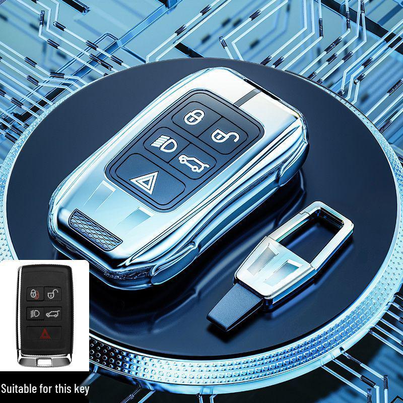 Jaguar Schlüsseletui für XEL, XFL, E-PACE, XJL, F-PACE - Luxuriöse Schutzhülle