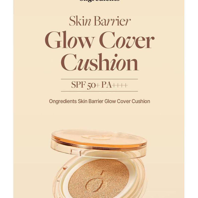 Ongredients Skin Barrier Glow Cover Cushion - 10 Colors