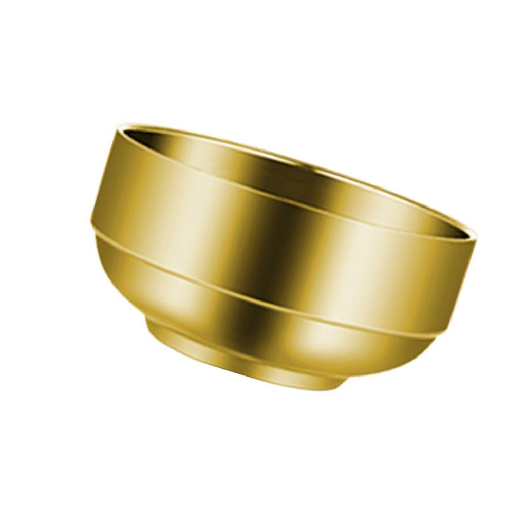 Thickened Bowl For Decorative Serving Dish Or Table Top Elegant Tableware Multipurpose Stainless Steel Dinnerware