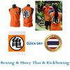 Goku Saiyan Haut Débardeur Sans Manches Kick Boxing Muay Thai MMA Arts Martiaux Mixtes Sport Impression 3D Vintage Entraînement Protection UV Séchage Rapide Unisexe Col Rond