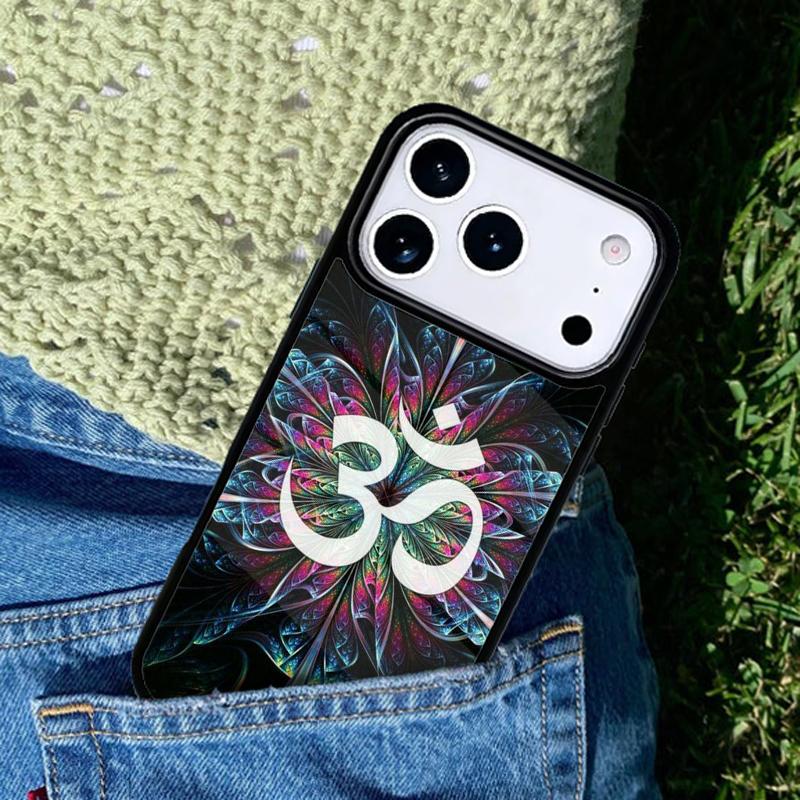 Om Symbol Mobile Phone Case Compatible with IPhone 17 16 15 14 13 12 11Pro Max 17 Air Cover