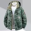 Plus Size 5XL-11XL Fashion Men's Oversize Parkas Winter Coat Hooded Casual Loose Thick Warm Outerwears Men Jackets