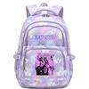 Mochila con Estampado de Ojo de Gato, Bolso Escolar Dulce y Fresco de Gran Capacidad para Estudiantes de Secundaria