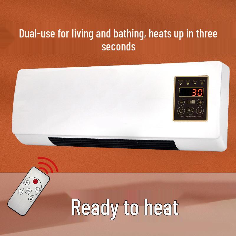 Nástěnný ohřívač US 110V: Dvoufunkční fukar studeného a teplého vzduchu