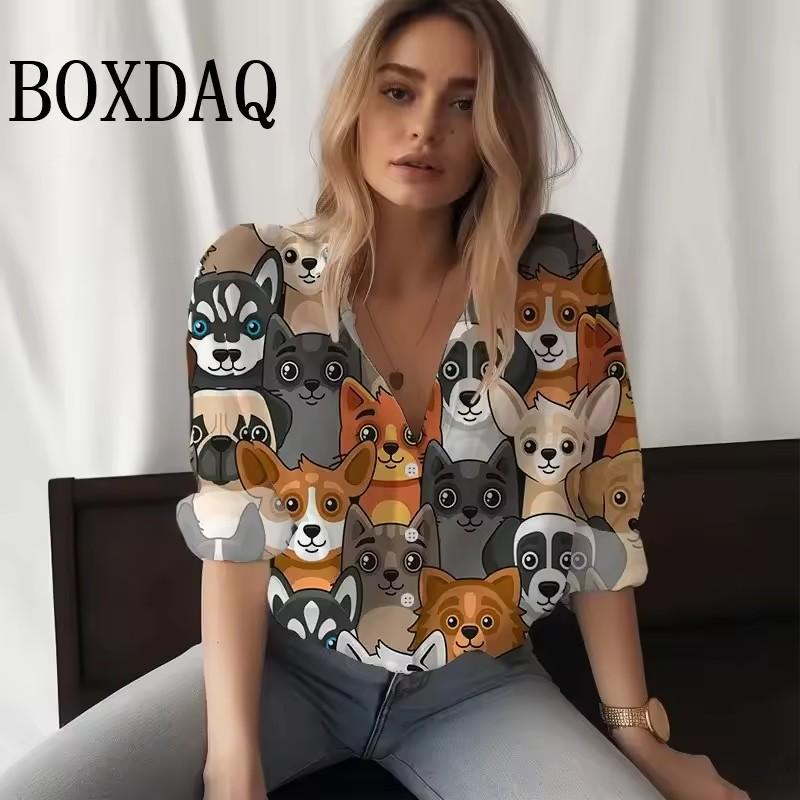 Fashion Ladies Shirts New Elegant Women Blouses Long Sleeve Button-Down Tops Blusa Mujer