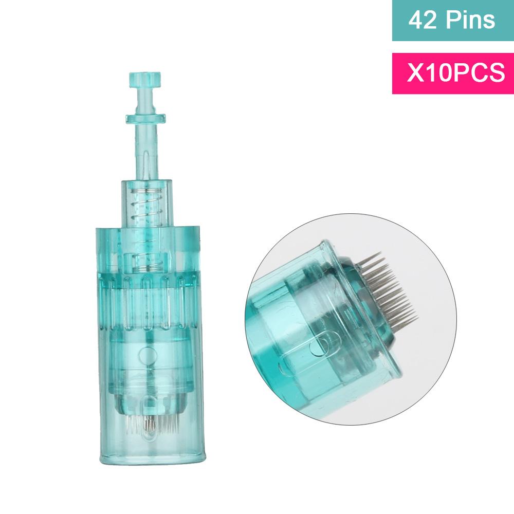 

Dr.Pen A6S, комплект оригинальных игольчатых картриджей, сменные одноразовые иглы для микронидлинга, роликовый дерма, сменные иглы 10-Pack