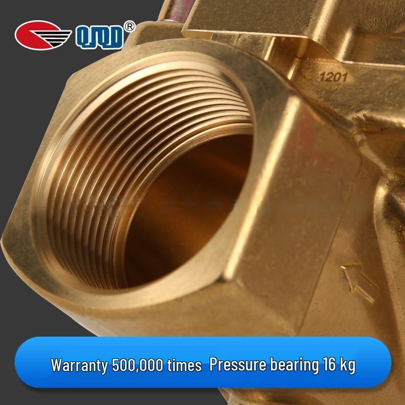 Spring-Coupled Diaphragm Solenoid Valve for Zero Pressure Start & Large Flow Water