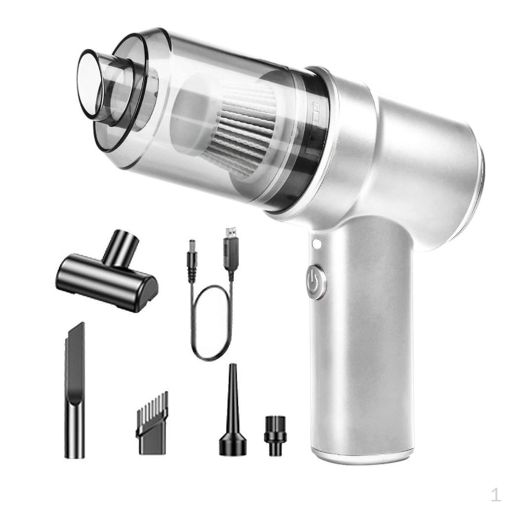 

Компактный автомобильный пылесос с высокой мощностью всасывания для уборки рабочих мест белый