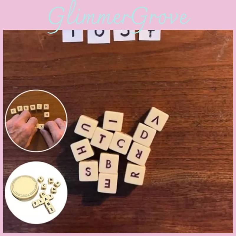 Classic Crossword Solitaire Game Crafted From Durable Plastic For Endless Entertainment