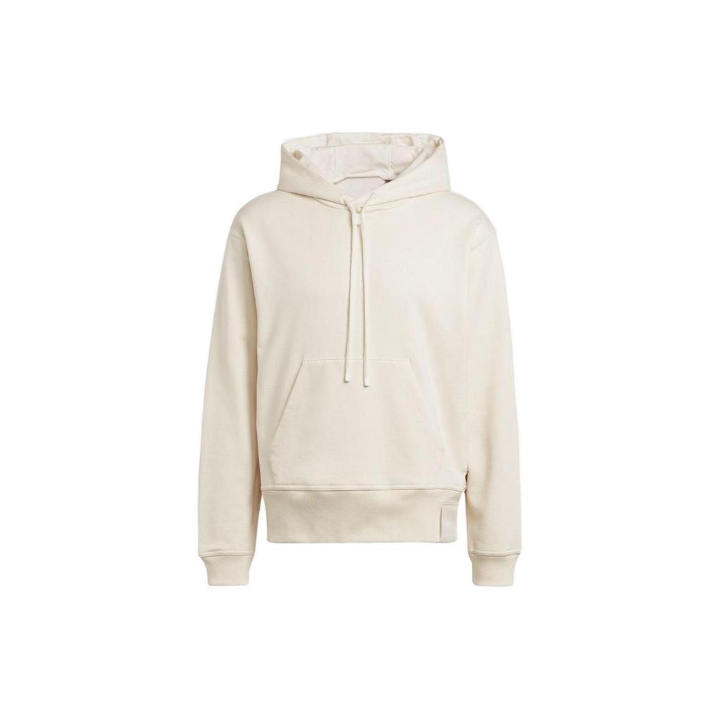 Adidas Lounge Heavy French Terry Hoodie Unisex Hoodies Beige IC4081