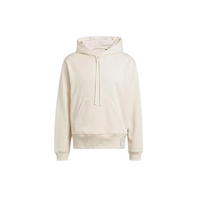 Adidas Pohodlná ťažká francúzska froté mikina s kapucňou Unisex mikiny Béžová IC4081