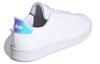 Adidas Neo ADVANTAGE K Comfortable Abrasion Resistant Low top Kids' Skateboarding Shoes White Green Kids' FY4624