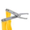 Efficient Beekeeping Apiary Essential Tool Stainless Steel Frame With Bright Yellow Plastic Handle For Secure Lifting