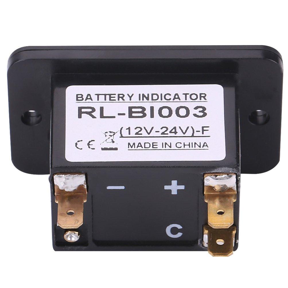 Keenso LED Digital Charger, Fuel Meter, Indicator, Golf Cart, Time Meter, Gauge (12/24V)