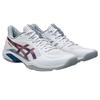 ASICS BLADE FF 2 Unisex Professional Badminton Shoes White/Mako Blue 1071A117-100