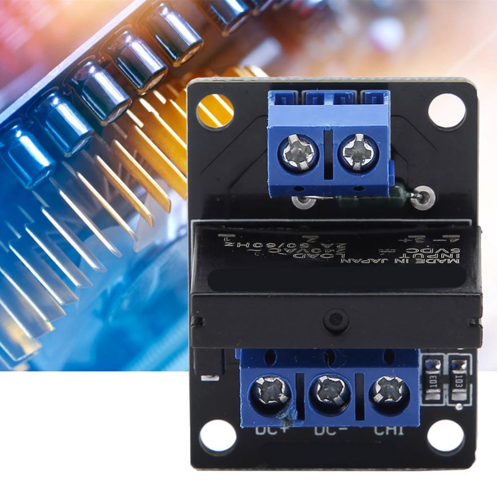 5Celsius12V 1-Channel High   Trigger   State Relay Module 250VAC 2A Output with   (5V)