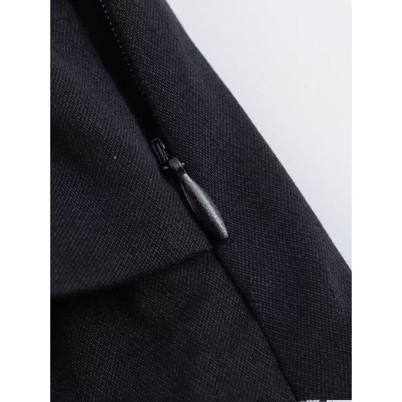 Kaslead New Arrival Women's Clothing Fashion Style Fashion Casual Versatile Opening Design Short Top 0085329