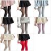 Fashion Elegant Hollowout Argyle Pattern Women's Spring Tights Slimming Leggings Opaque Pantyhose Stockings Hosiery