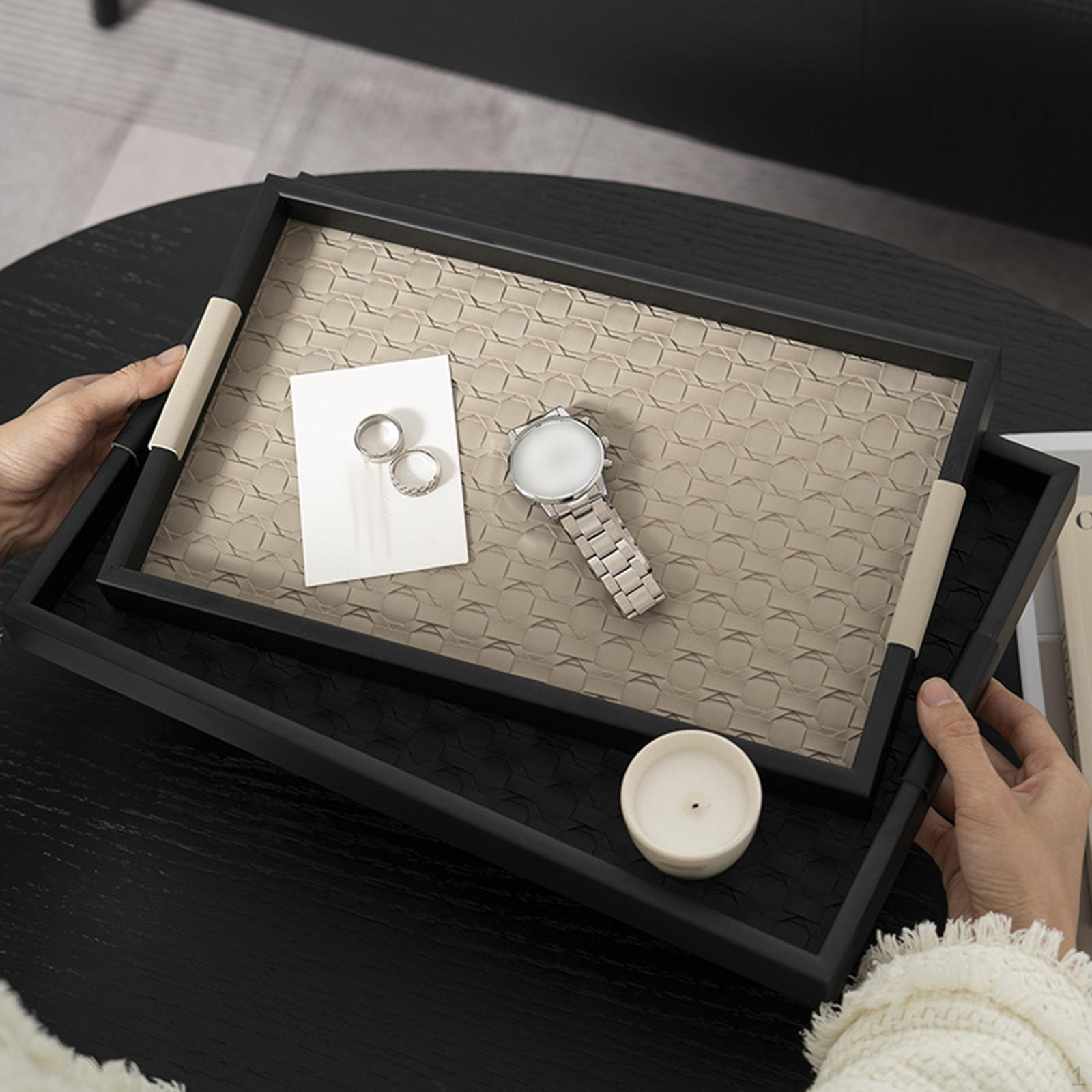 

Настольный органайзер для хранения вещей, поднос для декоративных украшений для стола S