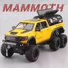 1/24 Alloy Die-cast Dodge Mammoth Truck Model Simulation Sound and Light Children's Toy Car Boy's Birthday Gift Collection Ornaments
