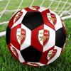 Arsenal F.C Soccer Ball Colorful All Ages Machine Stitched PVC Competition Ready Durable High-Bounce.SIZE5