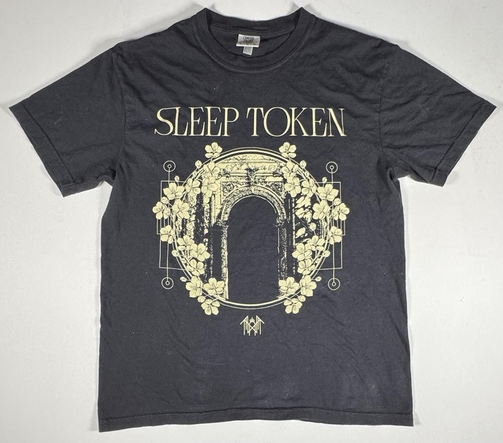 Sleep Token Even In Arcadia Tour 2025 Band T Shirt Mens Large Black Double Sided Unisex T-Shirt L