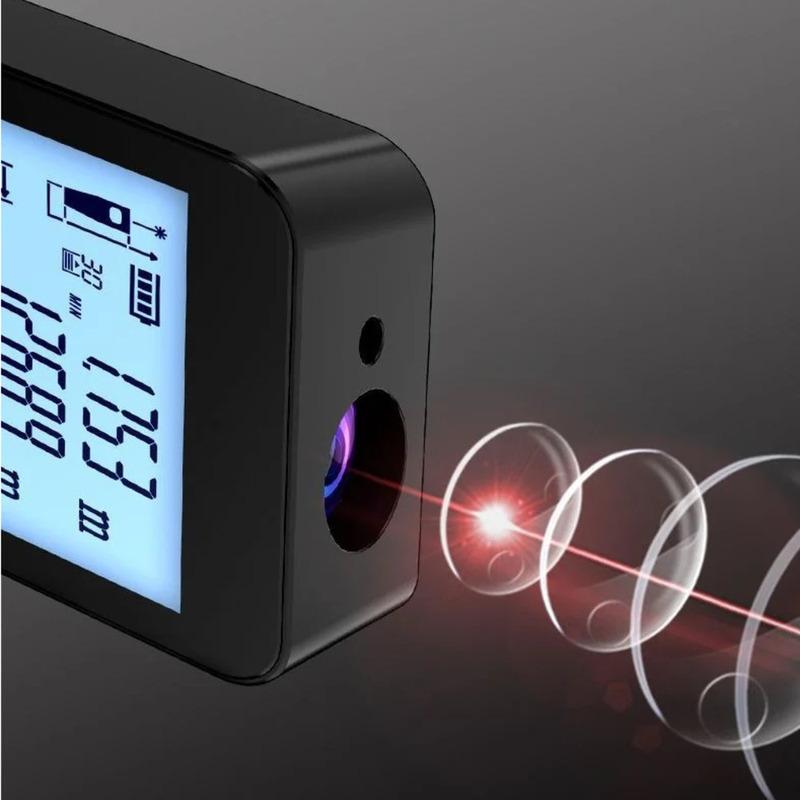 High-precision Laser Distance Meter Infrared Measuring Ruler Electronic Ruler Room Meter Handheld Distance Measuring Instrument