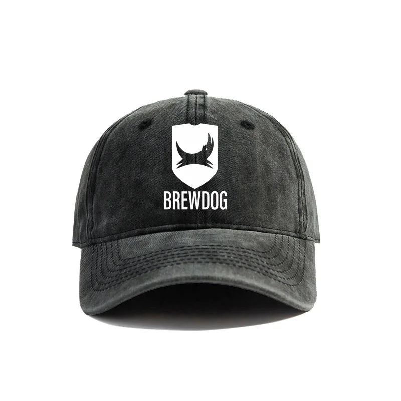 

2025 Summer Brewdog Beer Baseball Caps Distressed Hats Dad Cap Unisex Women Retro Outdoor Hats Casual Versatile Sun Protection Adjustable