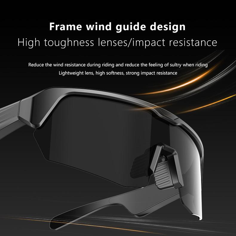 Bestseller Sportliche Bluetooth Smart Cycling Sonnenbrille YJ006: Musik, Anrufe, UV-Schutz