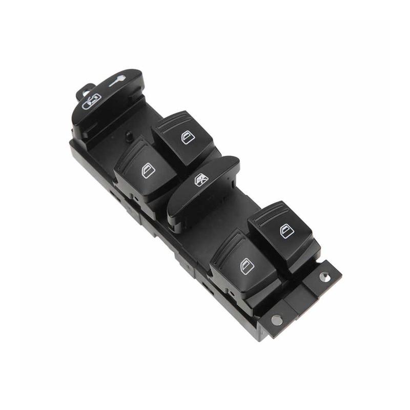 ABS Black Window Switch Button Cover Fit For Porsche Cayenne 2003-2010 Window Control Switch